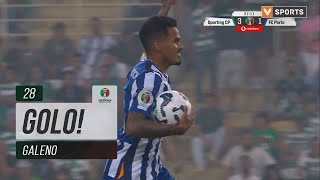 Golo Galeno Sporting 31 FC Porto Supertaça 2425 [upl. by Leboff]