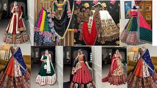 Navratri lehenga design collection 😍🥰 collection design viral trending [upl. by Bertram109]