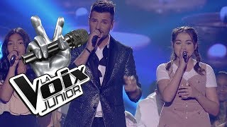 Marc Dupré et les candidats  Avec toi pour la vie  Finale  La Voix Junior 2 [upl. by Onifled]