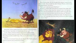 quotThe Lion Kingquot  Read along Book and Record  Disney [upl. by Airehtfele]