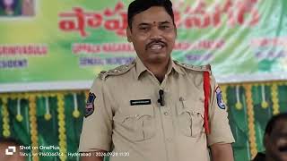 cheif guest  circle Inspector of police Jeedimatla Shapur Nagar Arya Vysya Sangam [upl. by Nekal630]