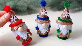 DIY Christmas Gnomes 🎄 Christmas decorations 🎄 Christmas Tree Toys 🎄 Christmas crafts [upl. by Yebba]