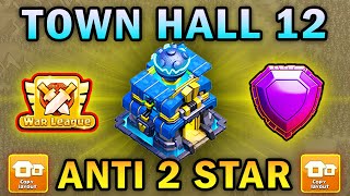 Best TH12 Base for WarCWLTrophy 2024 Town Hall 12 Base STRONGEST TH 12 BASE 2024 COPY LATEST LINK [upl. by Nahc]