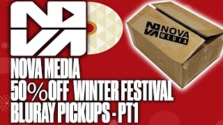 Nova Media 50 Off Winter Festival Bluray Pickups  Part 1 [upl. by Letnuhs]