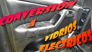 conversion a vidrios electricos de Mk3 [upl. by Inaffit]