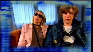 Kim Gordon and Thurston Moore from Sonic Youth talk about Ciccone Youth Addicted To Love video [upl. by Manvell]