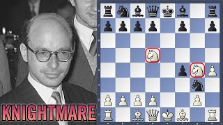 KNIGHTMARE  David Bronstein vs Kim Astrup  1994 [upl. by Hedelman]