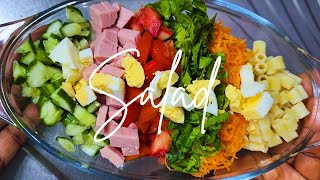 Healthy Salad Recipe for Work and School [upl. by Eniad]