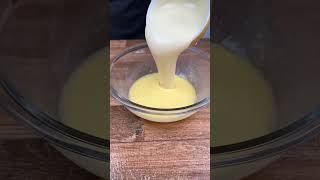 Baked coconut flex mixed with condensed milk quick and delicious 😋 viralvideo youtubeshorts [upl. by Aneed]