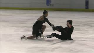 Open dAndorra 2019  Senior Ice Dance Free Part 1 [upl. by Avrom]