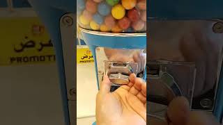 Wow BLUE GUMBALL MACHINES food floriedm yummy satisfying gumball asmr shorts [upl. by Adriene704]