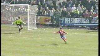 1999 Helsingborgs IF 3  1 IFK Göteborg premiär [upl. by Fabrienne]