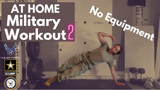 At Home Military Workout  Getting Ready for Basic Training  Beginner BMT workout NEW RECRUITS [upl. by Neeneg605]