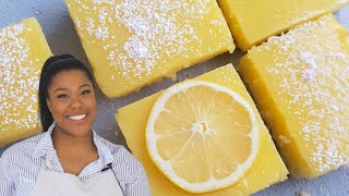 Easy Lemon Bars Recipe  Just 5 INGREDIENTS  Lemon Squares [upl. by Margalit]