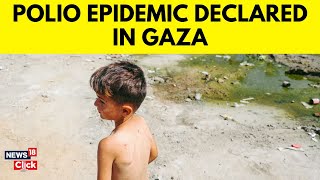 Polio Epidemic Declared in Gaza  WHO Sends 1 Million Vaccine Doses  Polio in Gaza Today  N18G [upl. by Seaddon196]