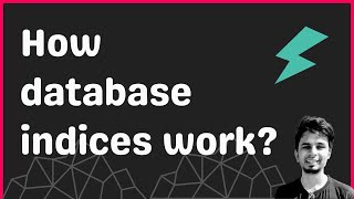 How do indexes make databases read faster [upl. by Llevol]