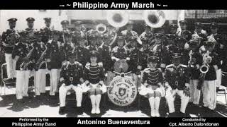 Antonino Buenaventura  Philippine Army March 1947 [upl. by Ahsikyt]