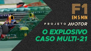 VETTEL x WEBBER e o caso MULTI21 no GP da Malásia  F1 em 5 Minutos [upl. by Limay]