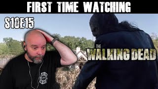 THE WALKING DEAD S10E15 The Tower  FIRST TIME WATCHING  REACTION [upl. by Paulsen]