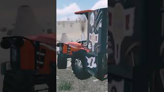 Mahiendra rock tractors farmers village indian farmers aarush gamer🚜🚜 [upl. by Aynahs496]