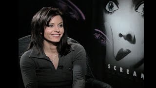 Rewind Courteney Cox from quotFriendsquot interview for quotScreamquot [upl. by Ri852]