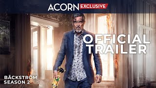 Acorn TV Original  Bäckström Season 2  Official Trailer [upl. by Derayne]