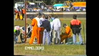 Emmeloord heat 4 finale Grasbaan 500cc Nationalen 1989 [upl. by Arlene]