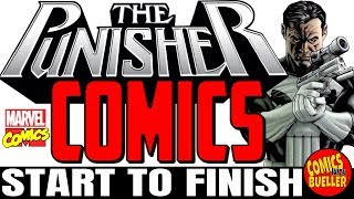 THE PUNISHER COMIC BOOK ENCYCLOPEDIA VOL 1 2 amp More  Complete guide to Marvel Comics History [upl. by Norabal211]