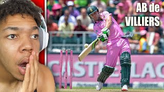 First Time Reacting To AB de Villiers fastest 100 of all time [upl. by Wadsworth]