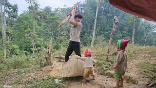 3 year old boy picks vegetables to exchange for wine and meat for his father [upl. by Hoseia]