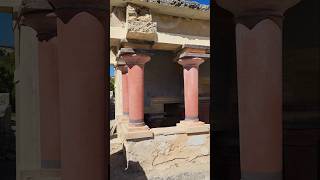 Knossos palace 🇬🇷 Crete Greece [upl. by Huskey]