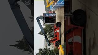 Used Kalmar Drf450 Container Reach Stacker In Shanghai [upl. by Annohsak]