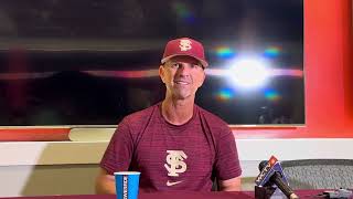 FSU Baseball  Link Jarrett previews Tallahassee Regionals talks Friday starter [upl. by Sarazen]