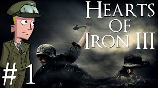 Hearts of Iron 3  Their Finest Hour  Germany  Part 1  Setting up in 36 [upl. by Hoem256]