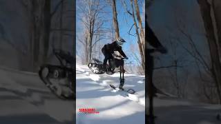 SurRon SNOW BIKE RIPS Wide Open [upl. by Carlisle]