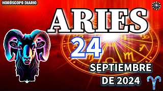 Horóscopo Diario 💚 Aries 💚 24 De Septiembre De 2024 Amor  Salud ♈♉♊♋♌♍♎♏♐♑♒♓ [upl. by Etteuqaj932]