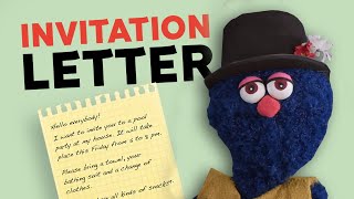 🖊️ How to write an INVITATION LETTER🤔 Greetings and farewells in English for Kids [upl. by Yenor]