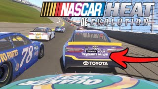 Playing NASCAR Heat DeEvolution [upl. by Yentruok]