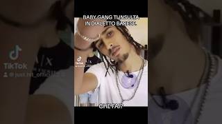 Baby Gang multiculturale ✈️😂 babygang rap bari [upl. by Nisotawulo]