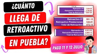 ¿CUÁNTO LLEGARÁ DE RETROACTIVO PARA TODAS LAS FIGURAS DE BÁSICA Y MEDIA SUPERIOR [upl. by Amron]