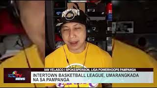 Intertown basketball league umarangkada na sa Pampanga [upl. by Ellison843]