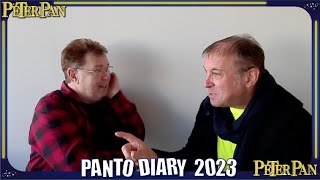 Andy Fords Panto Diary Day Four with Ceri Dupree [upl. by Chasse]