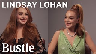 Lindsay Lohan Interviews Lindsay Lohan  Bustle [upl. by Darrow]