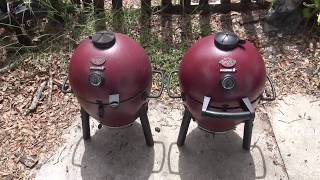 2 CharGriller Akorn Jr Kamado Kookers [upl. by Ori]