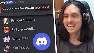 ZUANDO OTAKUS NO DISCORD ATÉ SER BANIDO [upl. by Nahn]