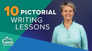 Deliver 10 pictorial writing lessons with sentencebuilding benefits [upl. by Llerrahs]