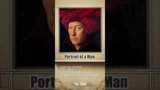 Jan van Eyck’s Portrait of a Man Secrets in the Eyes 🎨👀 [upl. by Arihs169]