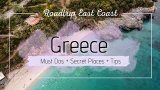 GREECE Roadtrip  Secret Coast Pieria Pelion Damouchari Fakistra Mainland 4x4 OffroadTour [upl. by Clari]