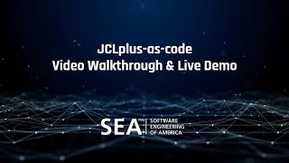 JCLplusascode  Video Overview amp Live Demo [upl. by Mollie]