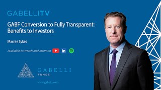 GABF Conversion to Fully Transparent Benefits to Investors [upl. by Annaitat]